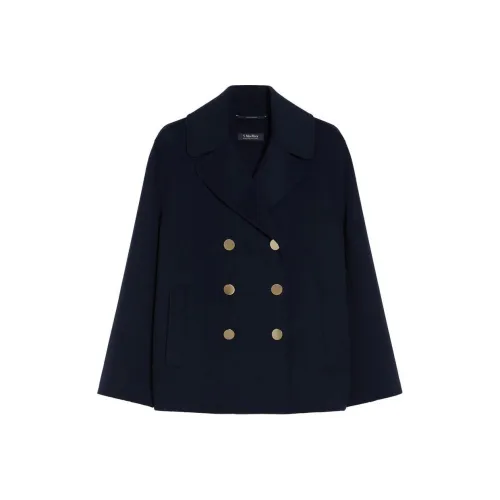 'S MAX MARA SS25 Куртки Пальто Женские Blue