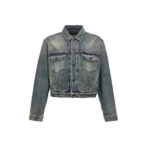 Balenciaga Куртки Пальто Стандартный крой Женские Синий