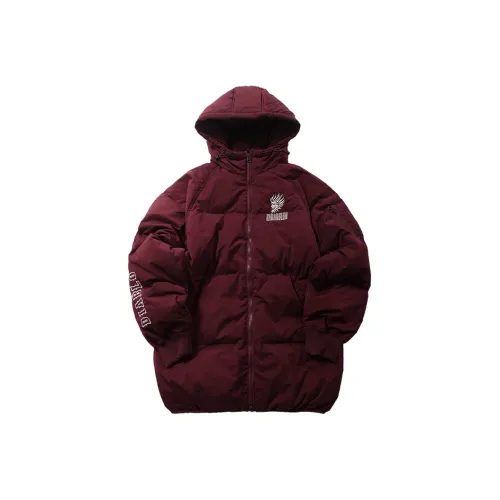 ONIARAI FW22 Пуховик Женский Бордовый