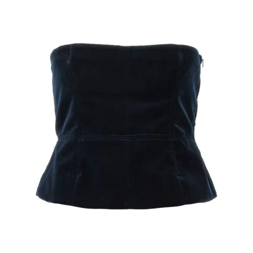 TOM FORD Без бретелек Топ Женский Синий