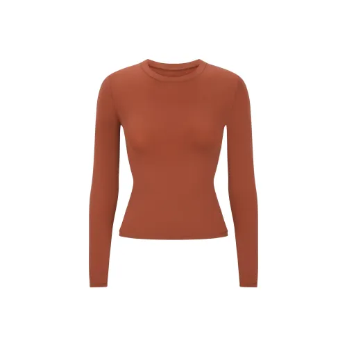 SKIMS T-рубашка Женская Шафран Шафран