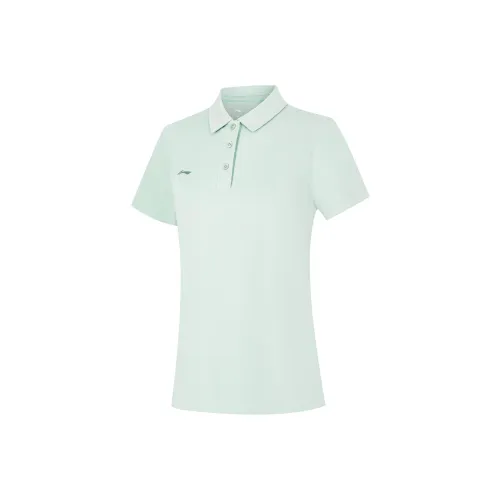 Поло с подкладкой Женское Светлый Лесной мох Синий