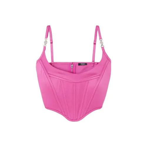 VERSACE Розово-красные Женские Камисоли