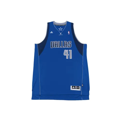 Adidas Баскетбольная Джерси Унисекс Синяя