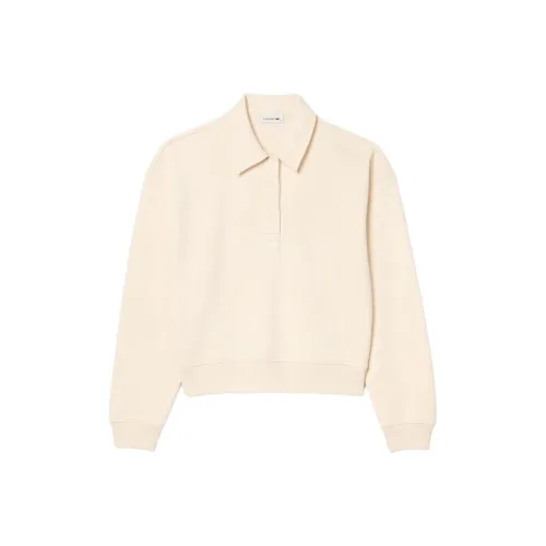 Lacoste Поло Женское Бежево-Желтое