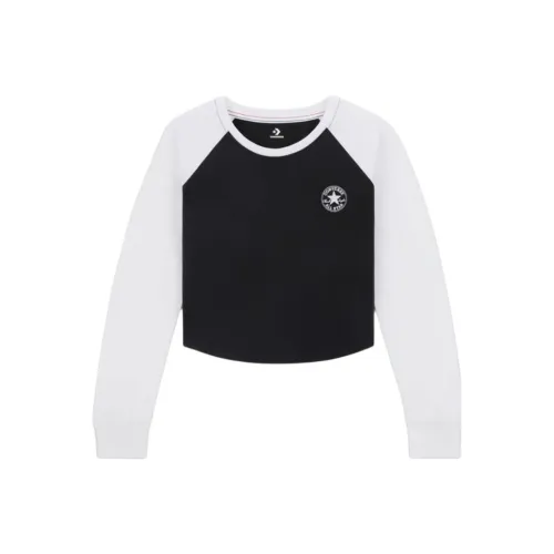 Конверс Черные Женские Футболки