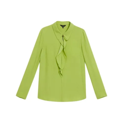 Yiner Рубашка Женская Лимонно-желтая