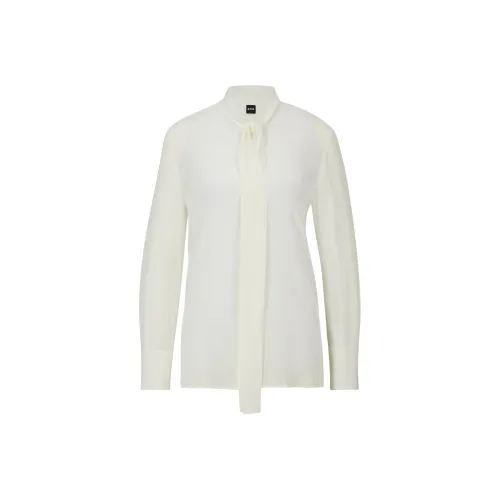 HUGO BOSS Белые Женские Рубашки
