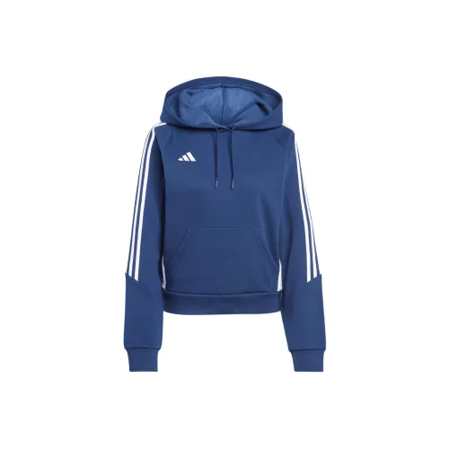 Adidas Tiro 24 Sweat Толстовка Толстовка Женская Морской Синий