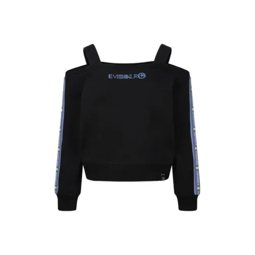EVISU Черные Женские Свитшоты
