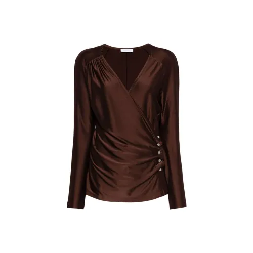 Paco Rabanne SS24 Рубашка Женская Умбра