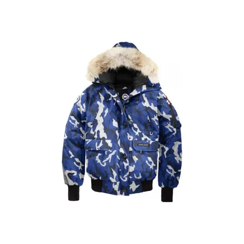 Canada Goose Chilliwack Series Пуховик Пальто Пилот Куртка Женские Синий