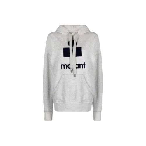 ISABEL MARANT ETOILE SS24 Свитшот Женский Светло-Серый