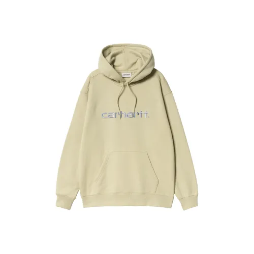 Carhartt WIP SS24 W' С капюшоном Carhartt Толстовка Женская Желтая Зеленая