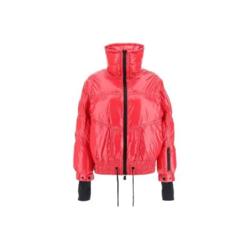Moncler Красный Женский Пуховик