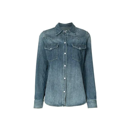 NILI LOTAN Синие Женские Рубашки