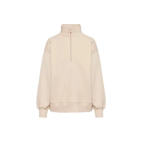 ARITZIA SS24 Cozy Fleece Boyfriend 1 2 ZIP Sweatshirt Women's