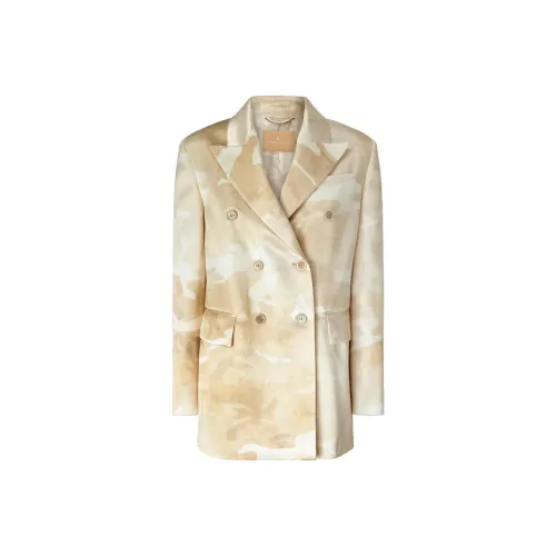 ERMANNO SCERVINO Бежевые Женские Куртки