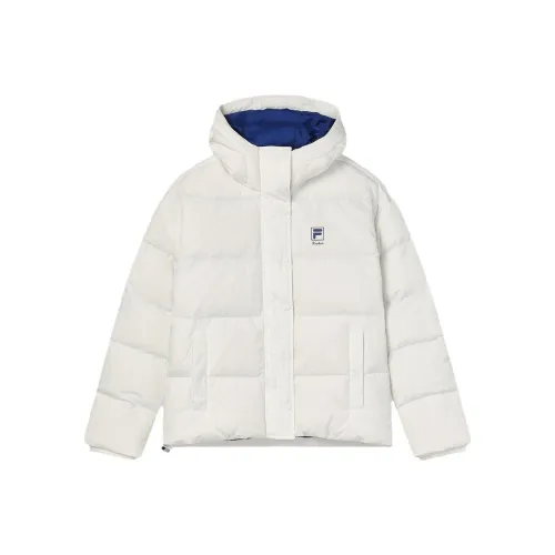 FILA Кокосовый молочный белый Женские пуховики