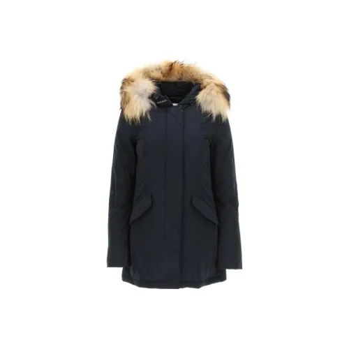 WOOLRICH Пуховик Женский Темно-синий