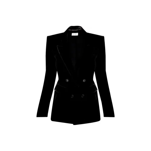 SAINT LAURENT Куртки и Пальто Женские Черные