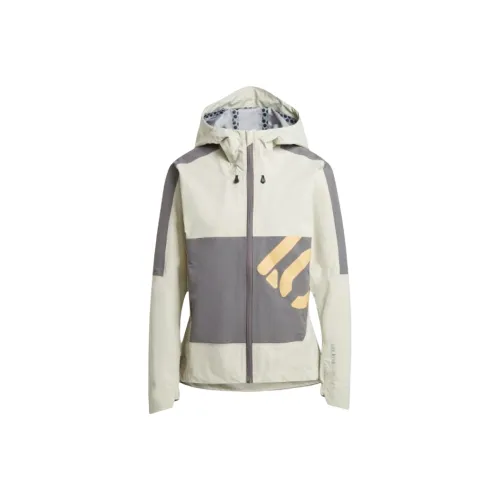 Adidas 5,10 Rain Jacket Куртки Пальто Женские Угольный Серый