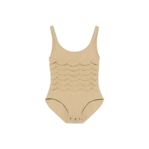 NANUSHKA SS25 Комбинезон Женский Светло-Коричневый