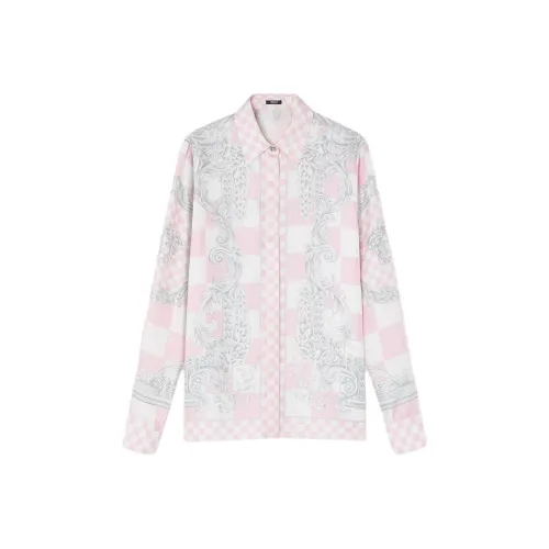 VERSACE SS24 Рубашка Женская Розовая