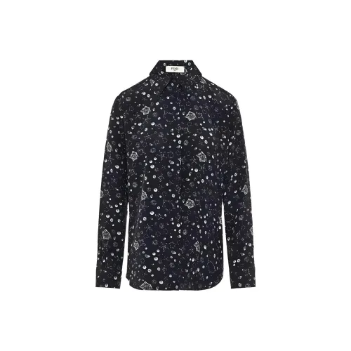 FENDI Черные Женские Рубашки