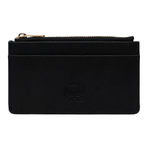 Herschel Веганская кожа Держатель для карт Большой Унисекс Черный