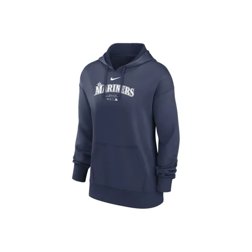 Nike Seattle Mariners Толстовка Seattle Mariners Женские Морской Синий