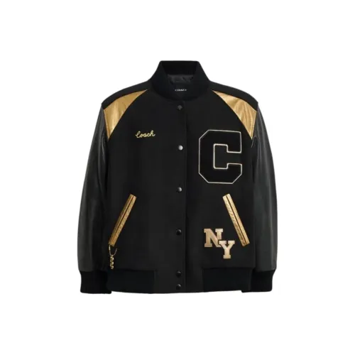 COACH SS25 Куртки и Пальто Женские Черный