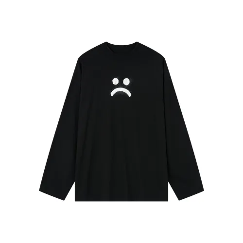 UOOYAA Черные Женские Футболки