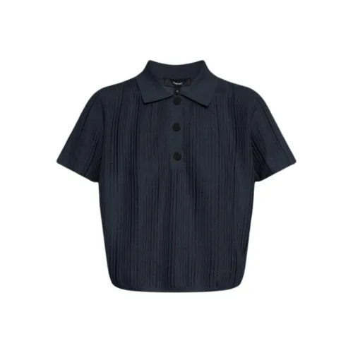 Поло THEORY Женское Черное