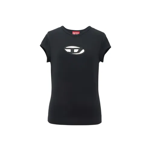 DIESEL Черные Женские Футболки