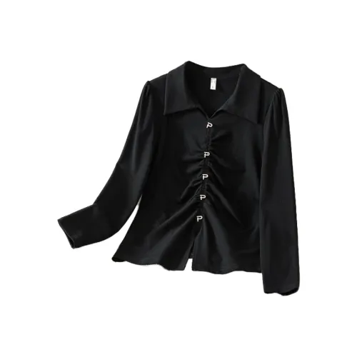 YUNFEIXIU Рубашка Элегантность Для Пышной Фигуры Женская