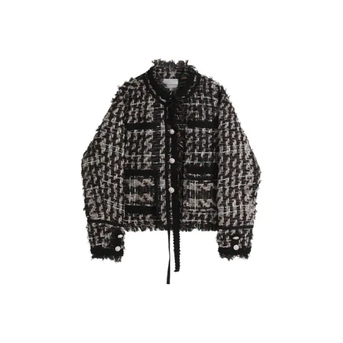 VEGA CHANG SS23 Пуховик Женские Позолоченный Черный