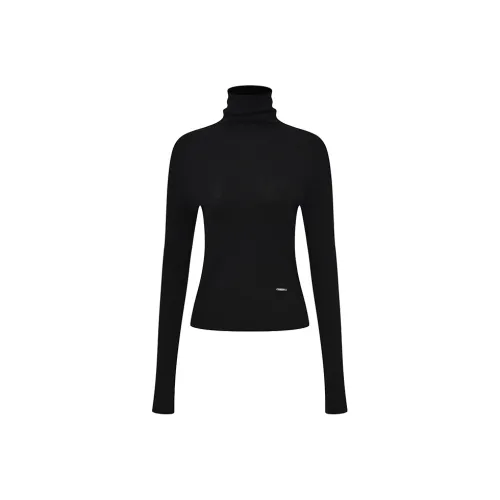 RARE Кашемир Свитер Женские Черный