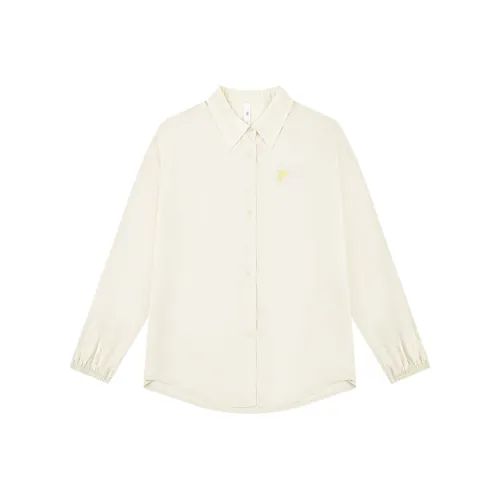 QIAODAN Рубашка Женская Свежая Желтая