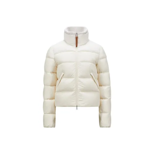 Moncler Auffrique Series Бежевые Женские Пуховики