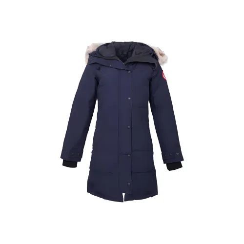 Canada Goose Shelburne Series Пуховик PARKA Пальто Женское Синее