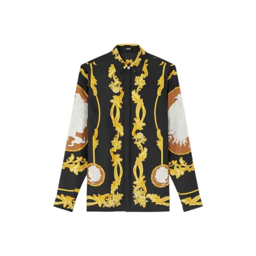 FANSIZHE SS25 CAMEO Рубашка Женская Желтая Черная