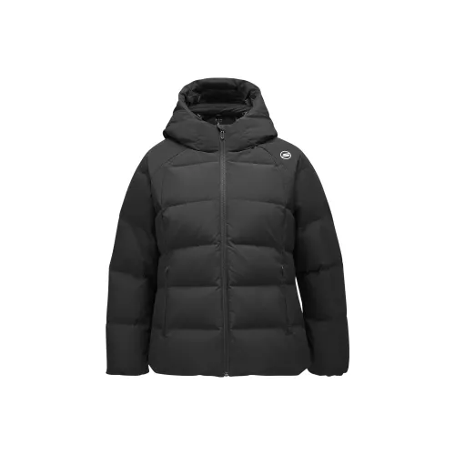 Skechers Basic Sports Series Угольно-черные Женские Пуховики