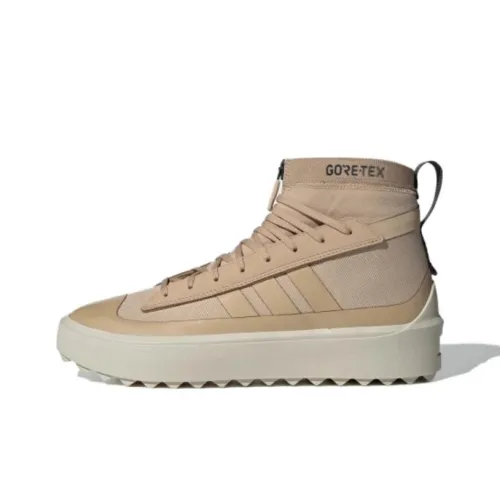 Adidas Znsored Slip Resistant Abrasion Resistant High Top Streetwear Унисекс Бежевый