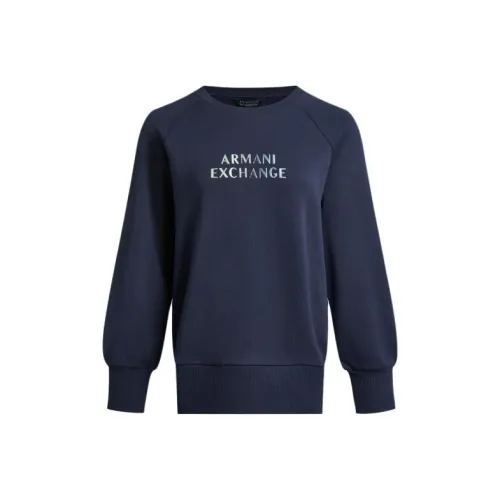 ARMANI EXCHANGEAE SS24 Свитшот Женский Темно-синий