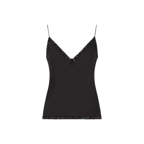 EMPORIO ARMANI Топ на бретелях Женский Черный