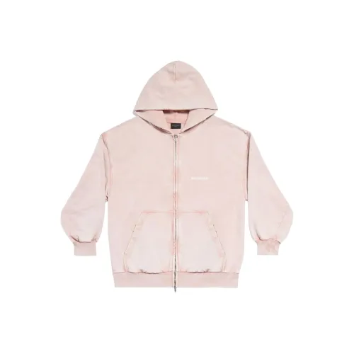 Balenciaga Свитшот Свободного кроя Женский Розовый