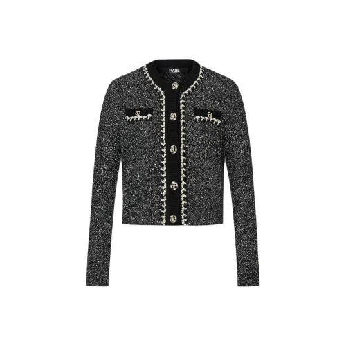 KARL LAGERFELD SS25 Куртки и Пальто Женские Черный