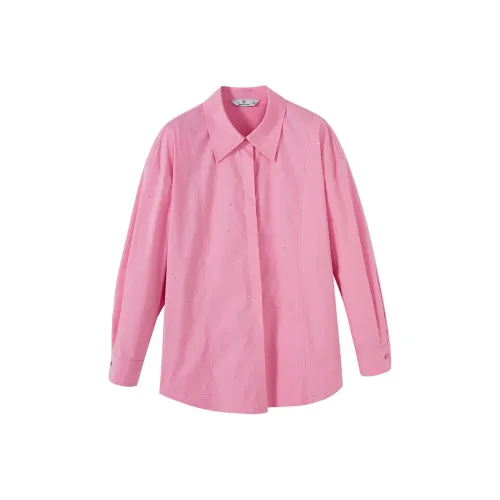 XIANGYING Рубашка Женская Plum Красный