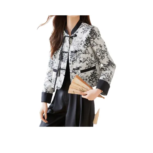 Mo Han Yi Mei Куртка Женская Светло-Серебристо-Серый